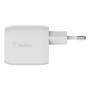 BELKIN 45W Dual USB-C GaN Charger Universal (WCH011VFWH)