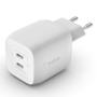 BELKIN 45W Dual USB-C GaN Charger Universal (WCH011VFWH)