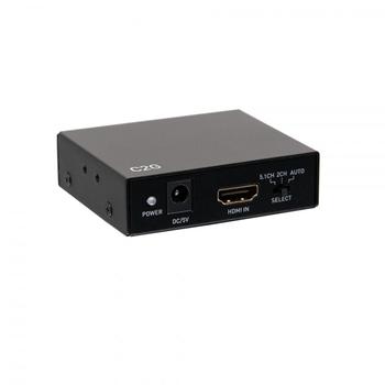 C2G G 4K HDMI Audio Extractor - HDMI audio signal extractor - black (C2G41003)