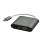 C2G USB-C to HDMI and VGA MST Adapter White