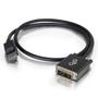 C2G G 15ft DisplayPort to DVI-D Adapter Cable - M/M - Adapter cable - TAA Compliant - DisplayPort (M) to DVI-D (M) - 4.57 m - thumbscrews,  1920 x 1200 (WUXGA) support - black (54342)