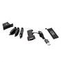 C2G G VGA to HDMI Adapter for Universal HDMI Adapter Ring - Adapter - USB, HD-15 (VGA) male to HDMI female - black - 1080p support (29869)