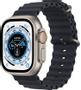 APPLE Watch Ultra GPS + Cellular, 49mm Titanium Case with Midnight Ocean Band