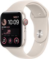 Apple WATCH SE GPS+CEL 44MM STARLIGHT ALUM CASE W/STARLIGHT SPORT REG CONS