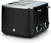 WILFA Family brødrister X4 (sort) 1600W 4 skivers brødrister med manuel termostat, 7 ristegrader