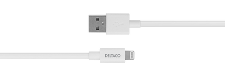Deltaco Lightning-kabel - 3 m (IPLH-403)