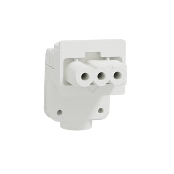 SCHNEIDER ELECTRIC UNICA SYSTEM+ 5XMINILIITIN NAARAS KULMA (INS44306)