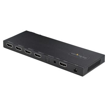 STARTECH StarTech.com 4-Port 4K 60Hz HDMI 2.0 Video HDMI Splitter with Built-in Scale (HDMI-SPLITTER-44K60S)