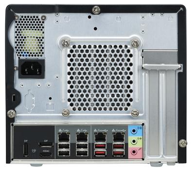 SHUTTLE BB SW580R8-S1200, W580, vPRO, 4x LAN (2x1Gb & 2x2.5Gb), 4x 3.5" (SW580R8)