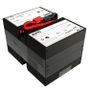 APC - UPS battery - 4 x battery - Lead Acid - 7 Ah - 0U (APCRBCV208)