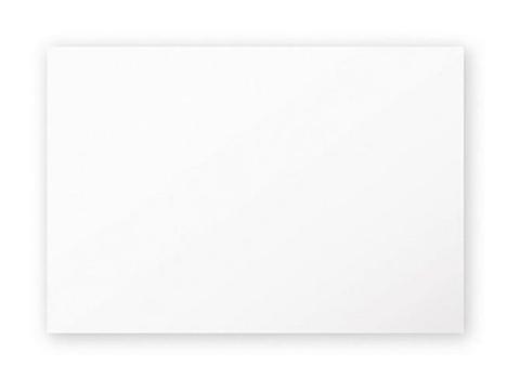 CLAIREFONTAINE Kort POLLEN 110x155mm hvit(25) (1316C)