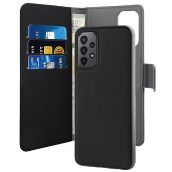 PURO Samsung Galaxy A23 4G/5G wallet, detachable,  Black (SGA23BOOKC3BLK)