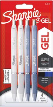 SHARPIE 2x2 S-Gel Frost Blue + Pearl White 0,7 mm blue + black (2162647)