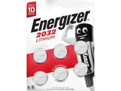 ENERGIZER Batteri ENERGIZER Lithium CR2032 (6)