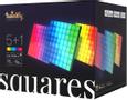 TWINKLY Squares 5+1 -pack LED-paneelit, musta, RGB