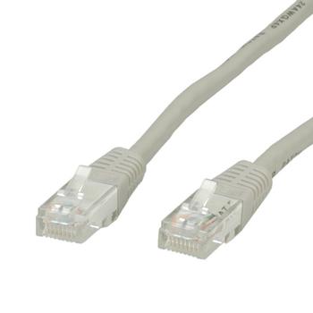 VALUE CAT6 UTP CCA Ethernet Cable Grey 0.5m (21.99.0900)
