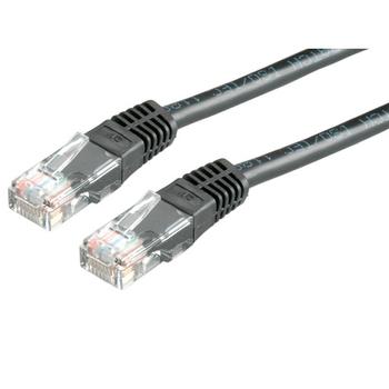 VALUE CAT6 UTP CCA Ethernet Cable Black 1m Factory Sealed (21.99.1535)