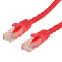 VALUE CAT6 UTP CCA LSZH Ethernet Cable Red 0.5m