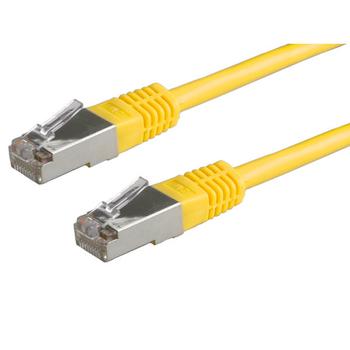 VALUE S/FTP (PiMF) PatchCord Cat6. CU. Yellow 0.5m Factory Sealed (21991322)
