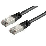 VALUE S/FTP (PiMF) PatchCord Cat.6/Class E, black, 10m