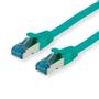 VALUE S/FTP (PiMF) PatchCord Cat6a. CU. Green 0.5m Factory Sealed