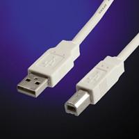 VALUE USB2.0 Kabel, A - B, Han/Han, 3,0m (11.99.8831)