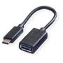 VALUE Kabeladapter USB3.2 Gen1, C - A, Han/Hun, OT, G, 0,15 m