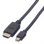 VALUE Mini Displayport Cable, Mini
