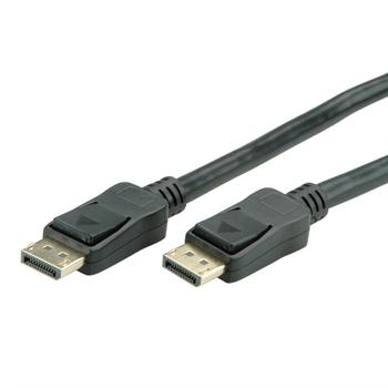 VALUE Kabel DisplayPort v1.2 Active, Han/Han, 20m, Sort (14.99.3496)