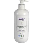 Hair & Bodywash, Bambo Nature, 500 ml, klar, PE/PP, uden farve og parfume, EU/SCA