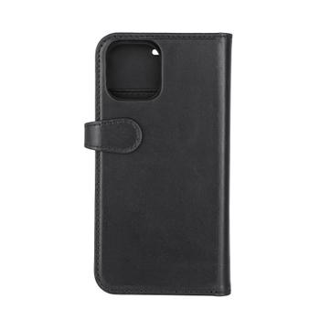 BUFFALO 2in1 Leather 3 card MagSeries iPhone 13/14/15 Black (590076)