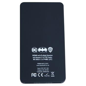 BATMAN Power Bank 6000 mAh (PBBM-6LI-BATLOGO)