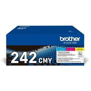 BROTHER TN242CMY Value Pack - 3-pack - yellow, cyan, magenta - original - toner cartridge - for Brother DCP-9017, DCP-9022, HL-3142, HL-3152, HL-3172, MFC-9142, MFC-9332, MFC-9342 (TN242CMY)