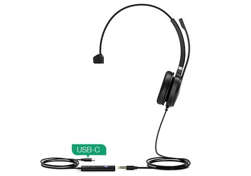 Yealink UH36 Mono Headset, Teams, USB-C (1308060)