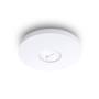 TP-LINK AX1800 Ceiling Mount Dual-Band Wi-Fi 6 Access Point 
PORT:1 Gigabit RJ45 Port
SPEED:574Mbps at  2.4 GHz + 1201 Mbps at 5 GHz
FEATURE: 802.3at POE and 12V DC, 4 Internal Antennas, MU-MIMO, Seamless Roa (EAP610)