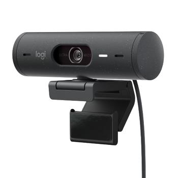LOGITECH Brio 500 4MP 1920 x 1080 Pixels Full HD USB-C Graphite Webcam (960-001422)
