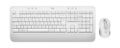 LOGITECH Business Toetsenbord en muis Draadloos QWERTY met bluetooth Wit MK650