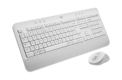 LOGITECH Business Toetsenbord en muis Draadloos QWERTY met bluetooth Wit MK650 (920-011032)