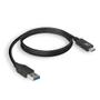 ACT USB-kabel AC7417 Zwart 2 m (AC7417)