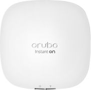 Hewlett Packard Enterprise Aruba Instant ON AP22 - Radio access point - 802.11ax - Bluetooth, Wi-Fi - 2.4 GHZ, 5 GHz - DC power - Wall / Ceiling mountable - WIFI 6