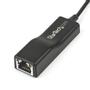 STARTECH StarTech.com USB 2.0 RJ45 Fast Ethernet Adapter - Lan Nic USB Netzwerkadapter - USB 2.0 10/100 Mbit Adapter in Schwarz - Netzwerkadapter - USB 2.0 - 10/100 Ethernet - Schwarz (USB2100)
