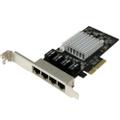 STARTECH "4-Port Gigabit Ethernet Network Card - PCI Express, Intel I350 NIC"