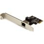 STARTECH StarTech.com 1 Port PCI Express Gigabit Ethernet Netzwerkkarte - Intel I210 NIC - PCIe Netzwerk Adapter mit Intel Chip - Netzwerkadapter - PCIe Low-Profile - 1GbE - 1000Base-T - Schwarz
