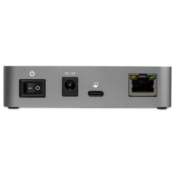 STARTECH 3-PORT USB-C HUB WITH LAN PORT 10GBPS - 2XA 1XC - POWERED PERP (HB31C2A1CGS)