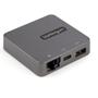 STARTECH StarTech.com USB C Multiport Adapter Mini Dock USB C to 4K HDMI or 1080p VGA Video 10Gbps USB GbE Portable Travel Laptop Dock (DKT31CHVL)