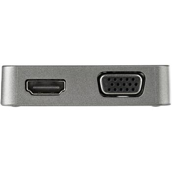 STARTECH USB-C MULTIPORT ADAPTER 10 GBPS HDMI OR VGA-GEN 2 C A D/S PORTS ACCS (DKT31CHVL)