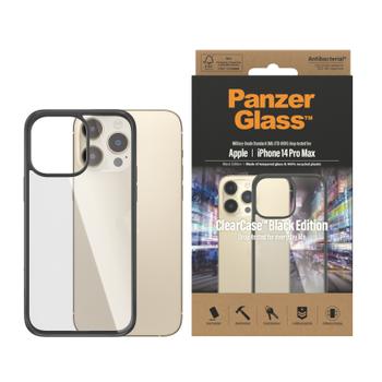 PanzerGlass CLEARCASE BLACK FRAME APPLE IPHONE 2022 6.7in PRO MAX NS (0408)