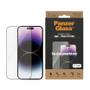 PanzerGlass iPhone 14 Pro Max UWF Skjermbeskytter Sort ramme, antibakteriell (2774)