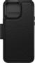OTTERBOX iPhone 14 Pro Max Lommebokdeksel (sort) - med kortholder av ekte lær (77-88573)