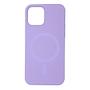 Essentials iPhone 12/12 Pro Silicone Mag back cover, Purple